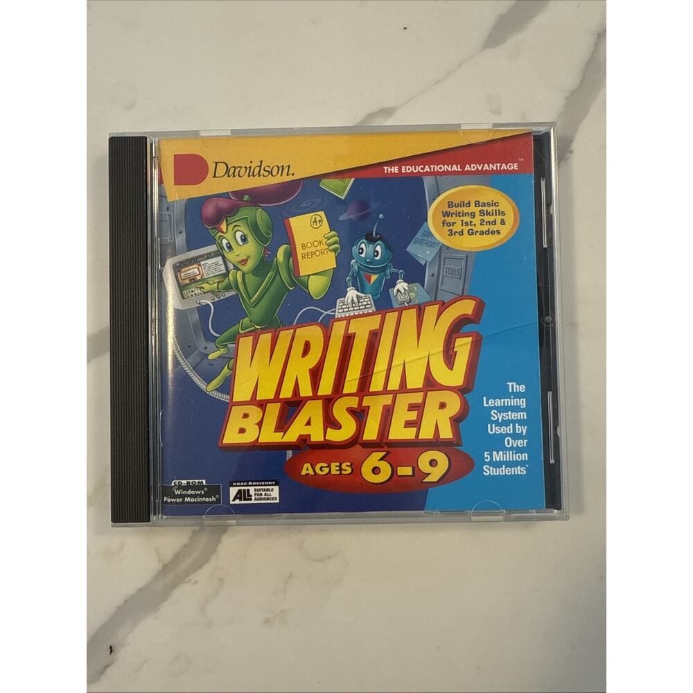 Writing Blaster Ages 6-9 (Windows/Mac, 1997)